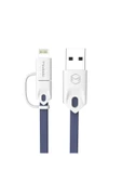 Apple Lightning Micro Usb Akıllı Şarj Data Kablosu thumbnail 8