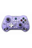 Z01X PC/IOS/Android/Switch/Switch Oled Uyumlu Bluetooth Bağlantılı Şeffaf Joystick Gamepad thumbnail 1