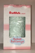 ÖZDİLEK BEBE EMBOS BATTANİYE 100*120 YEŞİL thumbnail 1