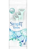 Gillette Simply Venus 2 Basic Kullan At Kadın Tıraş Bıçağı 4 Adet thumbnail 2