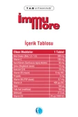 Tabvitamins İmmumore 30 Tablet thumbnail 2