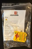 Legoland Discovery Centre 2017 Crab Pattern Duplo Brick 1x2x2 thumbnail 2