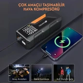 RİCO ŞARJZLI HAVA KOMPRESÖRÜ RC4076 thumbnail 3