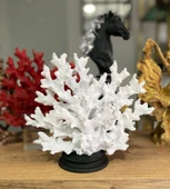 Dekotatif Şık Mercan biblo Polyester thumbnail 7