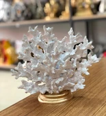Dekotatif Şık Mercan biblo Polyester thumbnail 2