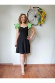 Kol Detaylı Elbise thumbnail 8