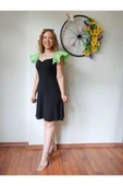 Kol Detaylı Elbise thumbnail 1