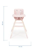 Babyjem XSoft Mama Sandalyesi Soft Pembe thumbnail 8