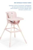 Babyjem XSoft Mama Sandalyesi Soft Pembe thumbnail 2