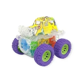 Sürtmeli Işıklı Off-Road Aracı  - 7310 - Mor thumbnail 2