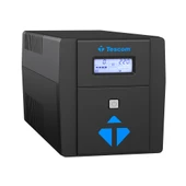 TESCOM LEOAP 1000VA Line Interactive UPS 900020312 2x7A Akü thumbnail 3