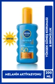 Nivea Sun Güneş Spreyi Koruma & Bronzluk SPF50 200 ml thumbnail 4