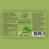 Ispanak Tozu 100 G thumbnail 2