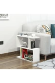 Decormet Lale Yan Sehpa Beyaz thumbnail 2
