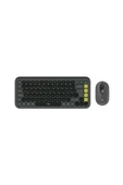 Logitech POP ICON Bluetooth Klavye Mouse Seti Grafit 920-013075 thumbnail 1