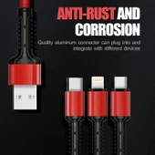 Zore LC93 3 in 1 Usb Kablo thumbnail 8