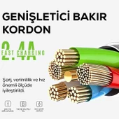 Zore LS32 Type-C Usb Kablo thumbnail 2