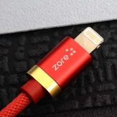 Zore Poro Lightning Usb Kablo 1M thumbnail 5