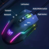 Zore Onikuma CW905 RGB Oyuncu Mouse thumbnail 7