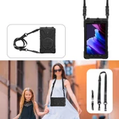 Zore Galaxy ile uyumlu Tab Active 3 T577 Defender Tablet Silikon thumbnail 5