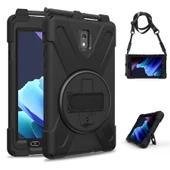 Zore Galaxy ile uyumlu Tab Active 3 T577 Defender Tablet Silikon thumbnail 2