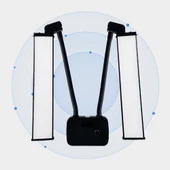 Zore AL45X Işıklı Telefon Tutucu Ring Light thumbnail 4