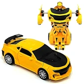Mey İthalat® Robot Olan Araba Sarı CN1997 thumbnail 1