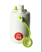 Dodge Çelik Termos Matara Çocuk 450Ml Beyaz thumbnail 3