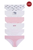 Kız Çocuk 6'lı Desenli Slip thumbnail 8