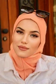 Aişe Tesettür Somon Krınkıl Relax Bone thumbnail 3