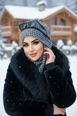 Aişe Tesettür Kazayağı Maskeli Bere thumbnail 4