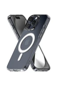İphone 13 Sararmaz Pleksi Ultra Ince Magsafe Kablosuz Şarj Destekli Premium Kılıf thumbnail 1