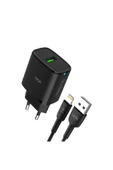 C302 12w Auto Id Lightning Kablolu Şarj Aleti Set thumbnail 1