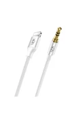 A587 Iph Lightning - 3.5mm Aux Kablo 1mt Beyaz thumbnail 1