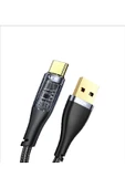 K671 Usb - Type-c 20w 3a 1.3m Örgü Şarj Kablosu thumbnail 2