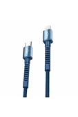 K599 Type-c/lightning Data/şarj Kablosu Pd 27w 3a 1mt thumbnail 1