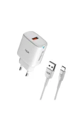 C305 18w Auto Id Micro Usb Kablolu Şarj Aleti Set thumbnail 1