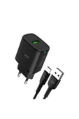C301 12w Auto Id Micro Usb Kablolu Şarj Aleti Set thumbnail 1
