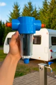 Car Fil Karavan Su Deposu Klor, Kötü Koku&Renk Önleyici Pratik Dolum Filtre Seti thumbnail 5