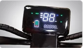 Skyjet Master Car Elektrikli Moped Beyaz thumbnail 4