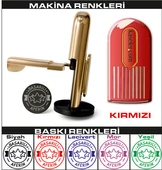 YUVARLAK CEP KAŞE KIRMIZI thumbnail 1