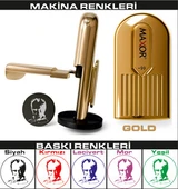 YUVARLAK CEP KAŞE GOLD thumbnail 1
