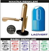 YUVARLAK CEP KAŞE MAVİ thumbnail 1