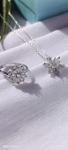 LOTUS ÇİÇEĞİ KOLYE VE YÜÜZK SET thumbnail 7