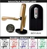 YUVARLAK CEP KAŞE SİYAH thumbnail 1