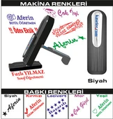 KÜÇÜK FLASH CEP KAŞE SİYAH thumbnail 1
