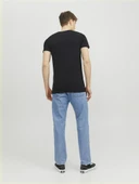 Jack Jones Basıc Strec Fit Erkek Tişört 12058529 thumbnail 3