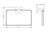 Serel Diagonal Halka Havluluk 140104006 thumbnail 2