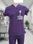 DOKTOR HEMŞİRE SCRUBS ÜNİFORMA LİGRALI thumbnail 1