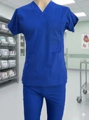 DOKTOR HEMŞİRE SCRUBS ÜNİFORMA LİGRALI thumbnail 1
